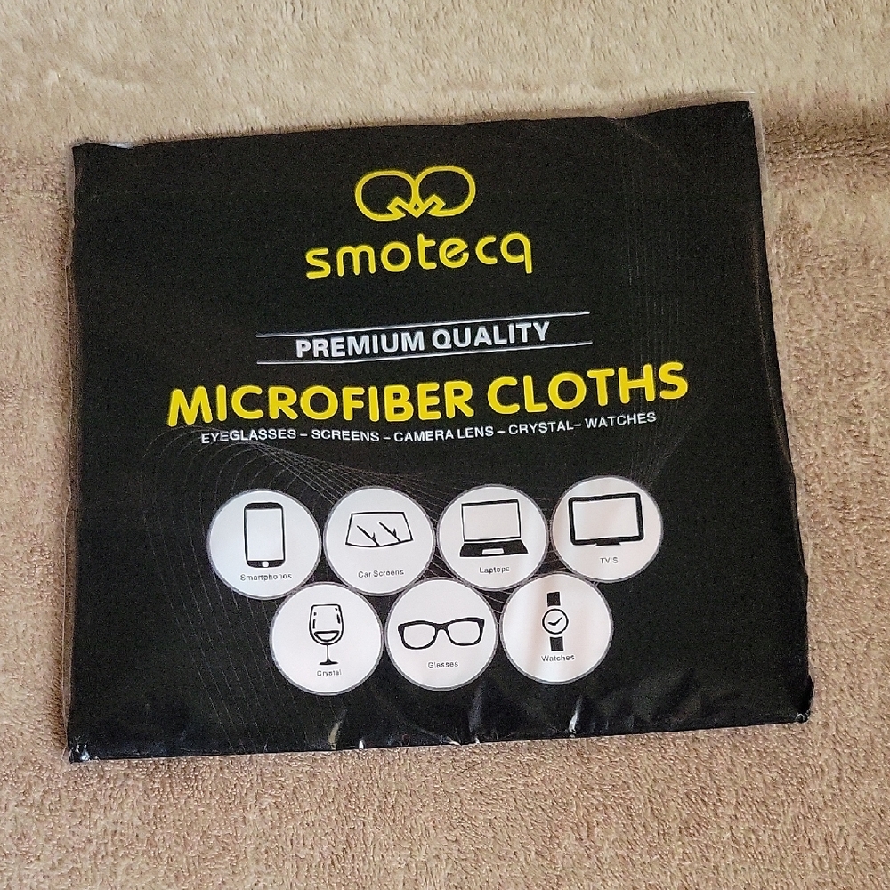Smotecq Microfiber Cloths - Assornet of Colors